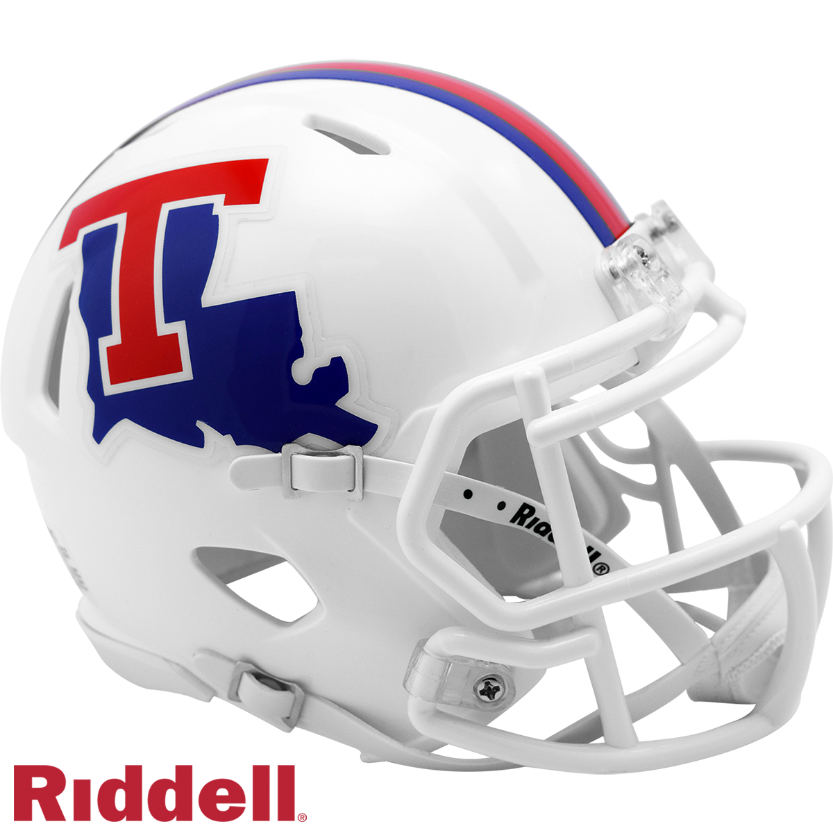 Louisiana Tech Primary Speed Mini Football Helmet