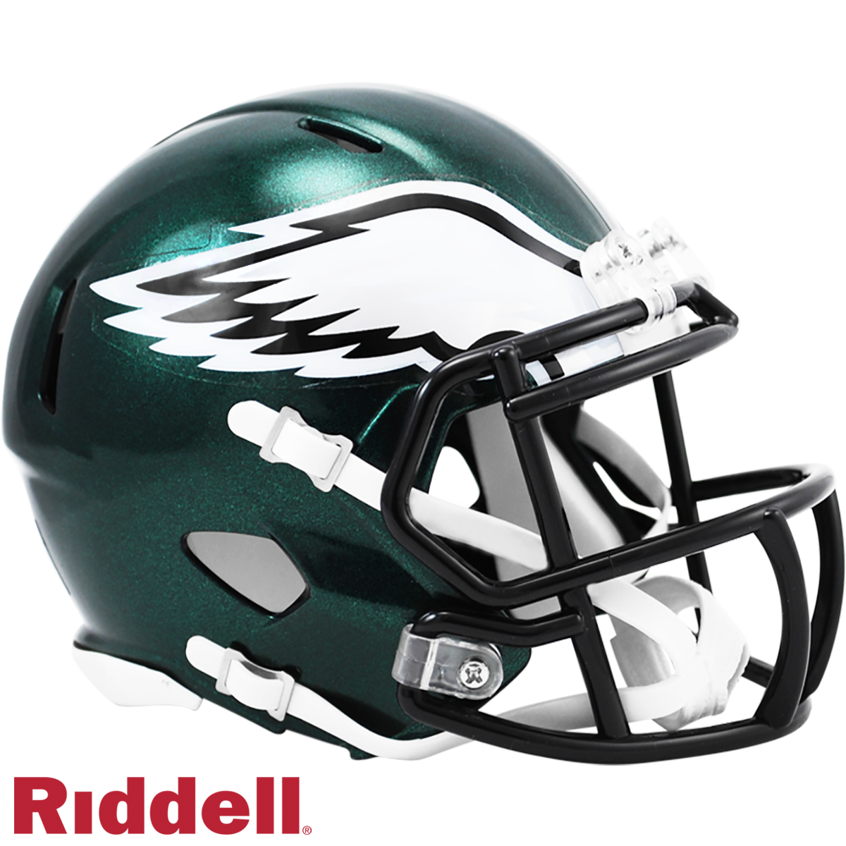 Philadelphia Eagles Primary Speed Mini Football Helmet