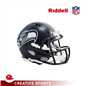Seattle Seahawks Primary Speed Mini Football Helmet