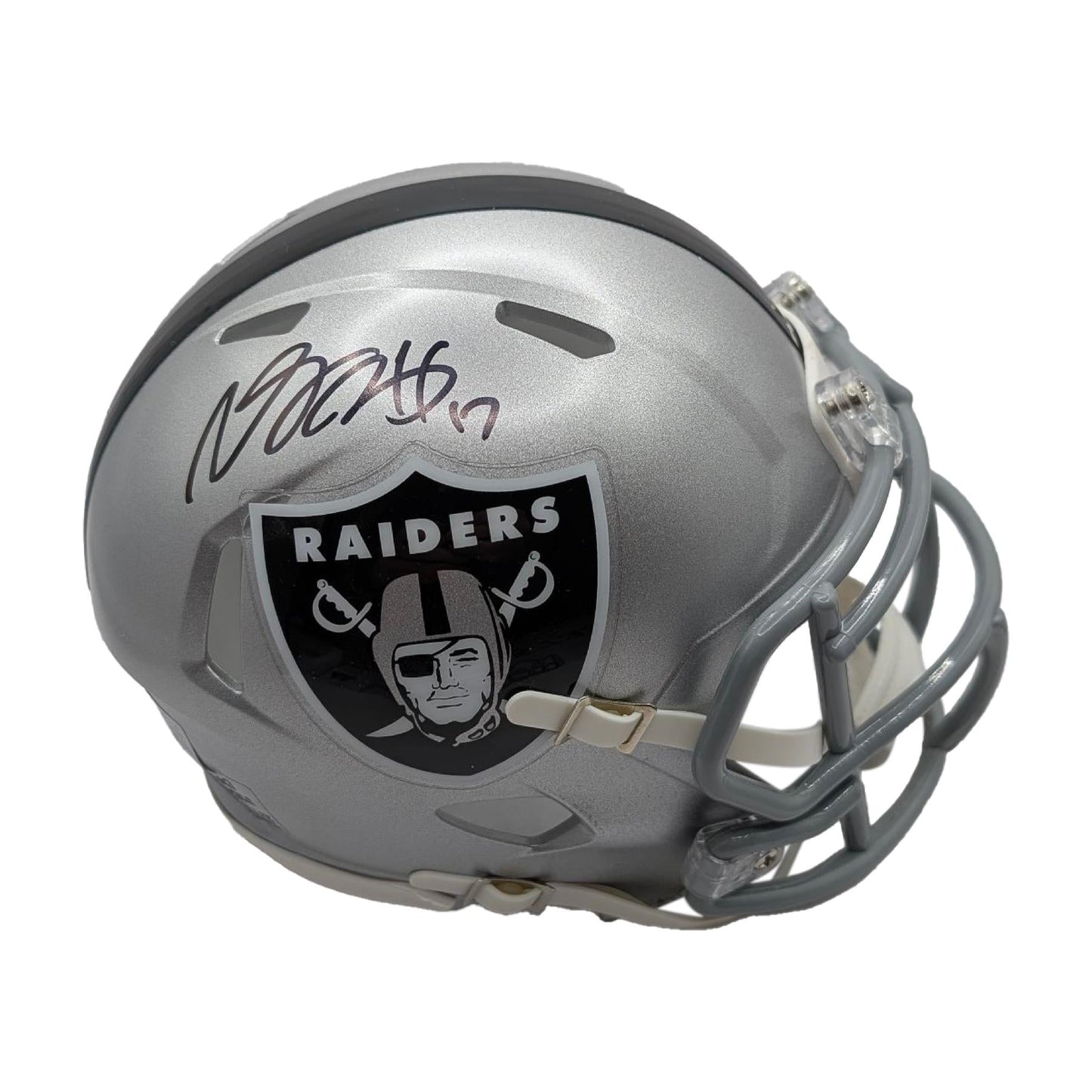 Davante Adams Signed Authentic Las Vegas Raiders Mini Helmet NFL