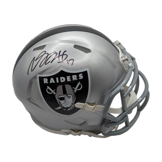 Davante Adams Signed Authentic Las Vegas Raiders Mini Helmet NFL