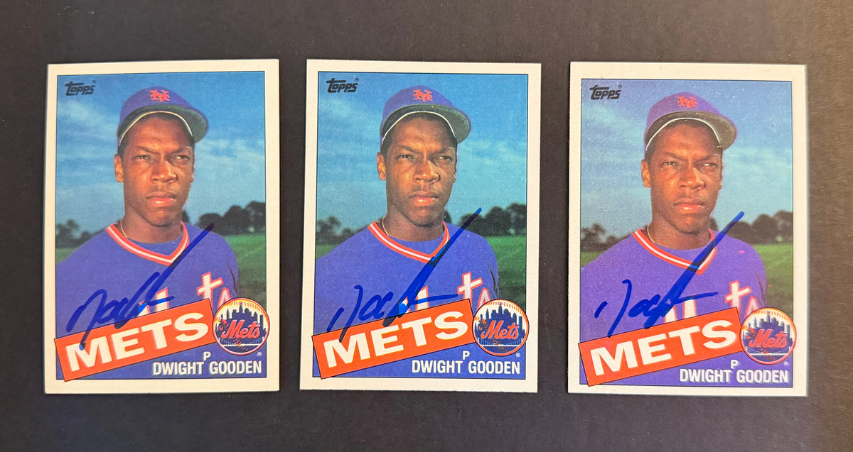 (1) Doc Gooden Signed Rookie Card (85 Topps #620)