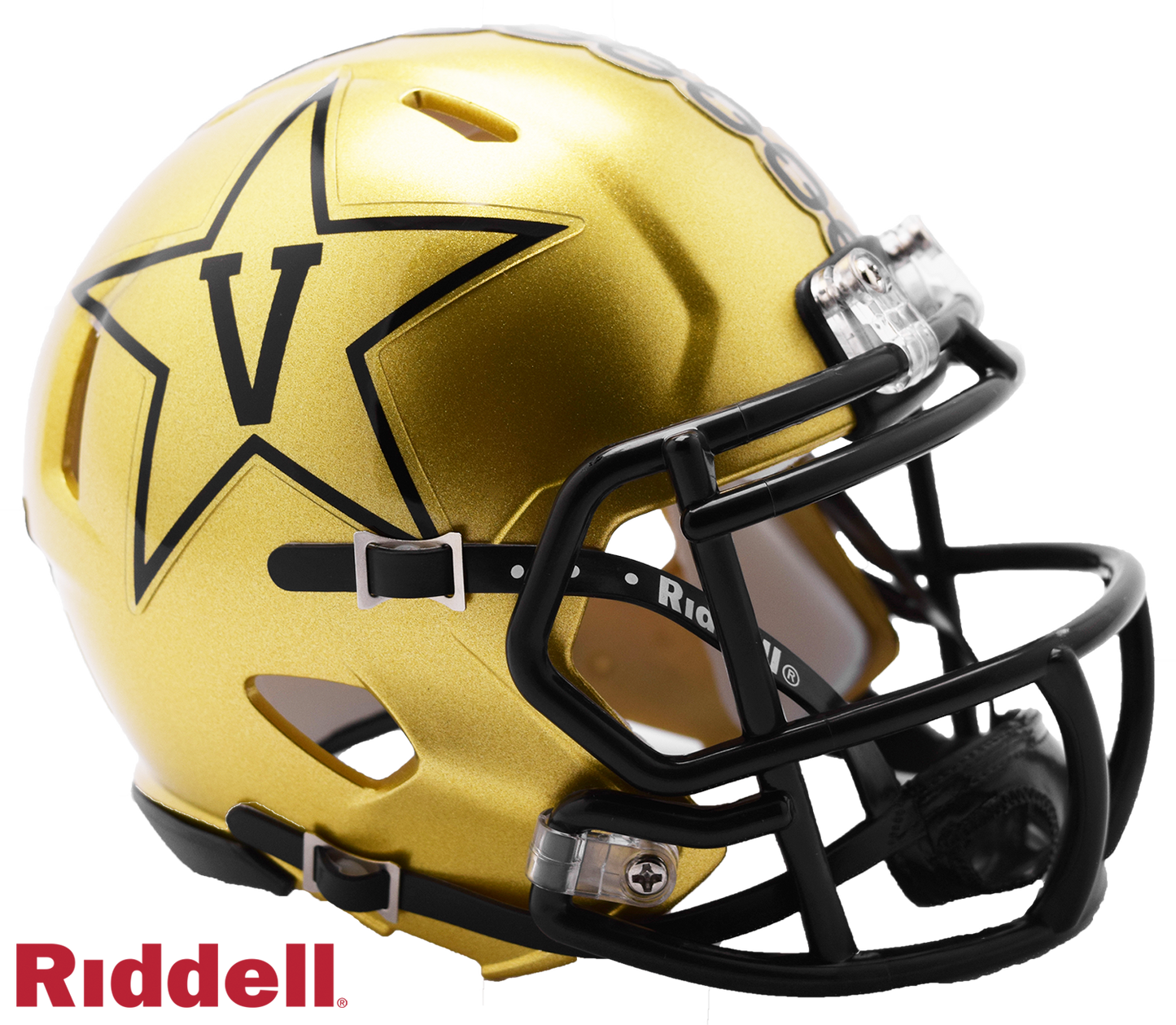 Vanderbilt Gold Speed Mini Football Helmet