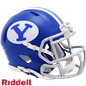 BYU Cougars 2021 Royal Satin Speed Mini Football Helmet #8057417