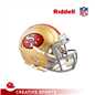 San Francisco 49ers T/B(64-95) Speed Mini Football Helmet