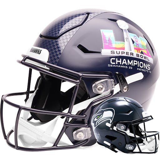 Super Bowl 60 Seahawks Speed F/S Replica Football Helmet