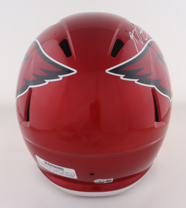 AJ Green Signed Cardinals Flash F/S Replica Helmet - Beckett