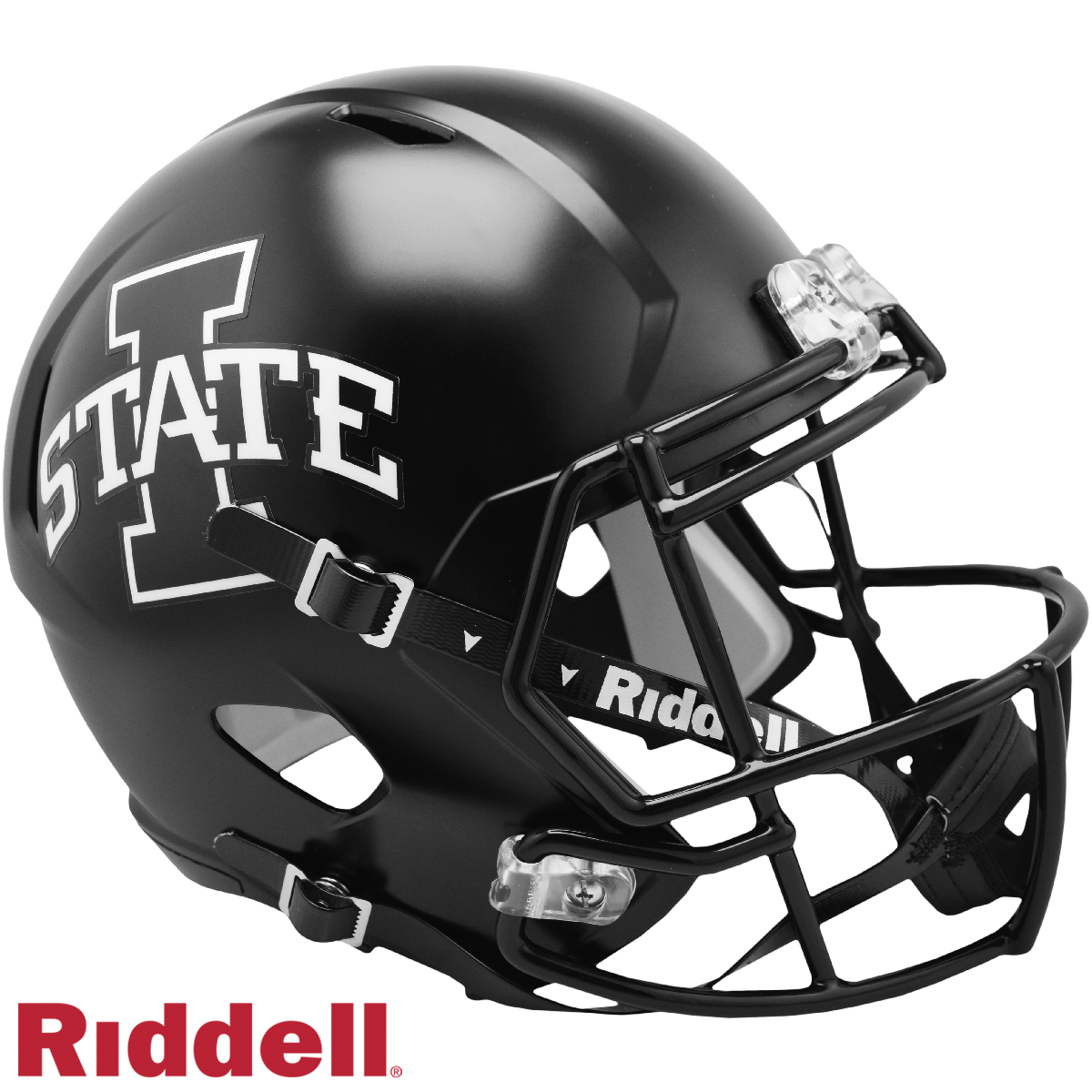 Iowa State Satin Black F/S Replica Football Helmet