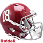 Alabama #18 Crimson Tide Primary Speed F/S Replica Football Helmet