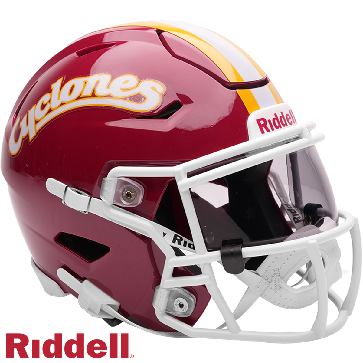 Iowa State Red Cyclones Primary Midi SpeedFlex Football Helmet