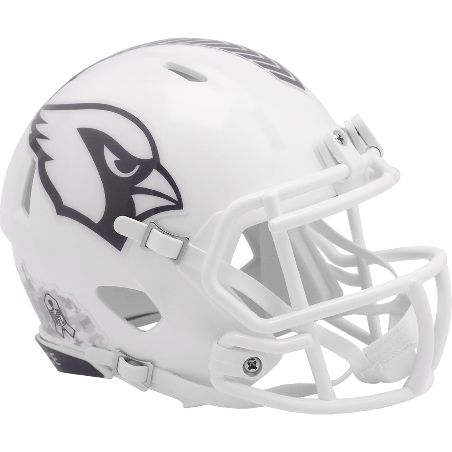 Arizona Cardinals 2024 Salute to Service Riddell Speed Mini Football Helmet NFL