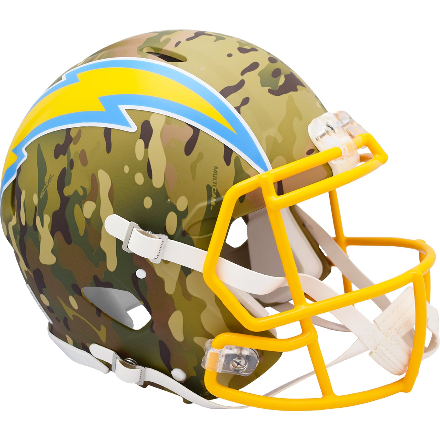 Los Angeles Chargers CAMO Full Size Authentic Football Helmet