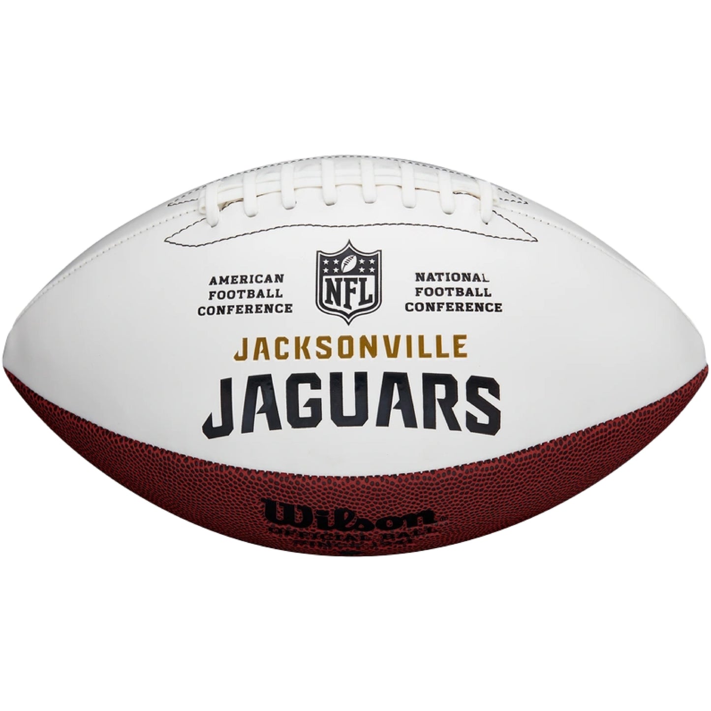 Jacksonville Jaguars Embroidered Logo Signature Series Full Size Football