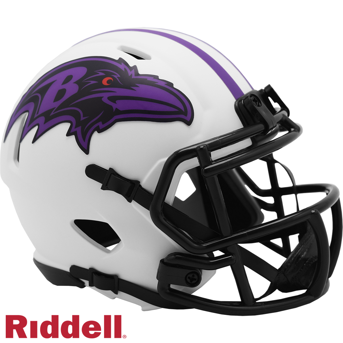Baltimore Ravens Lunar Mini Football Helmet