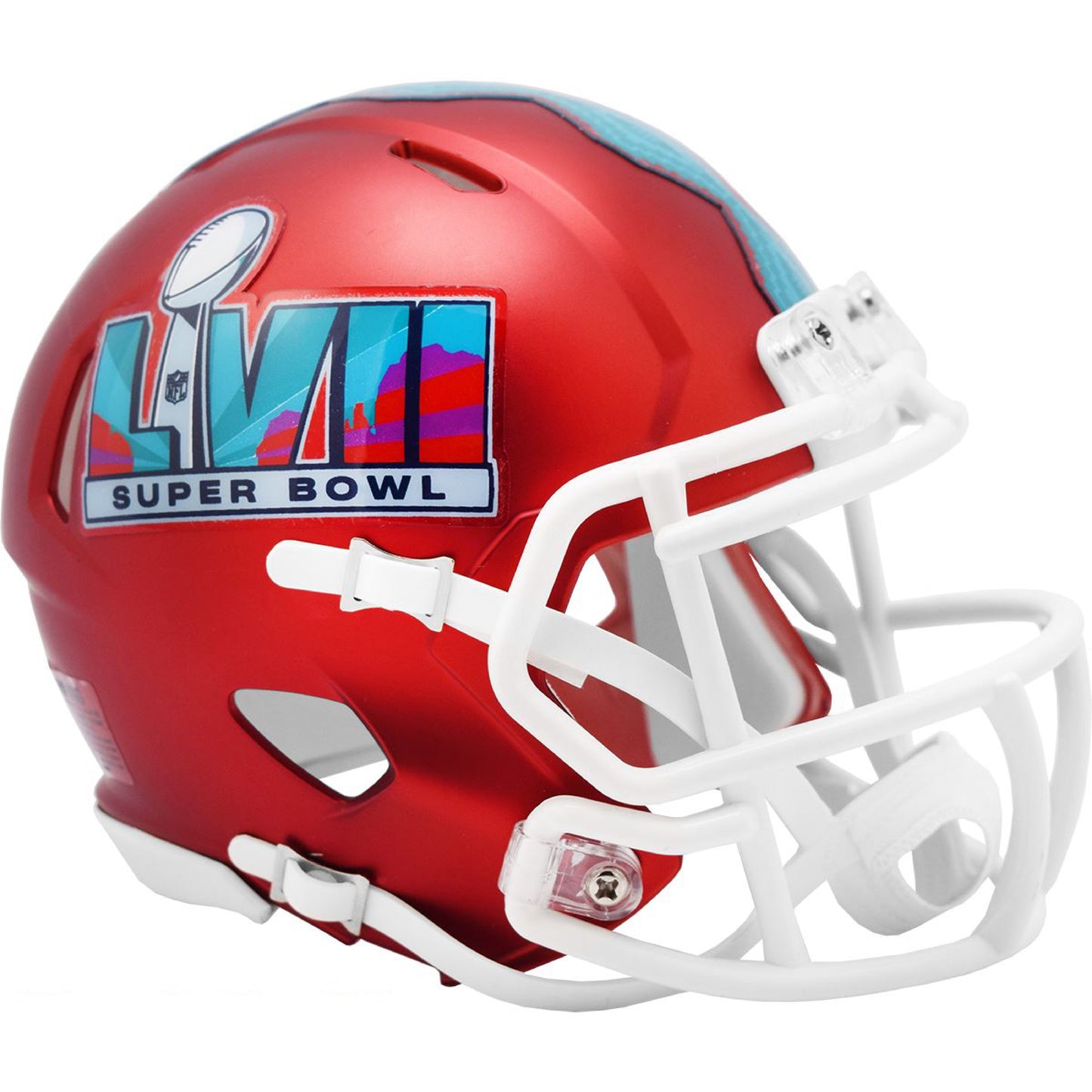 Super Bowl 57 Riddell Speed Mini Football Helmet