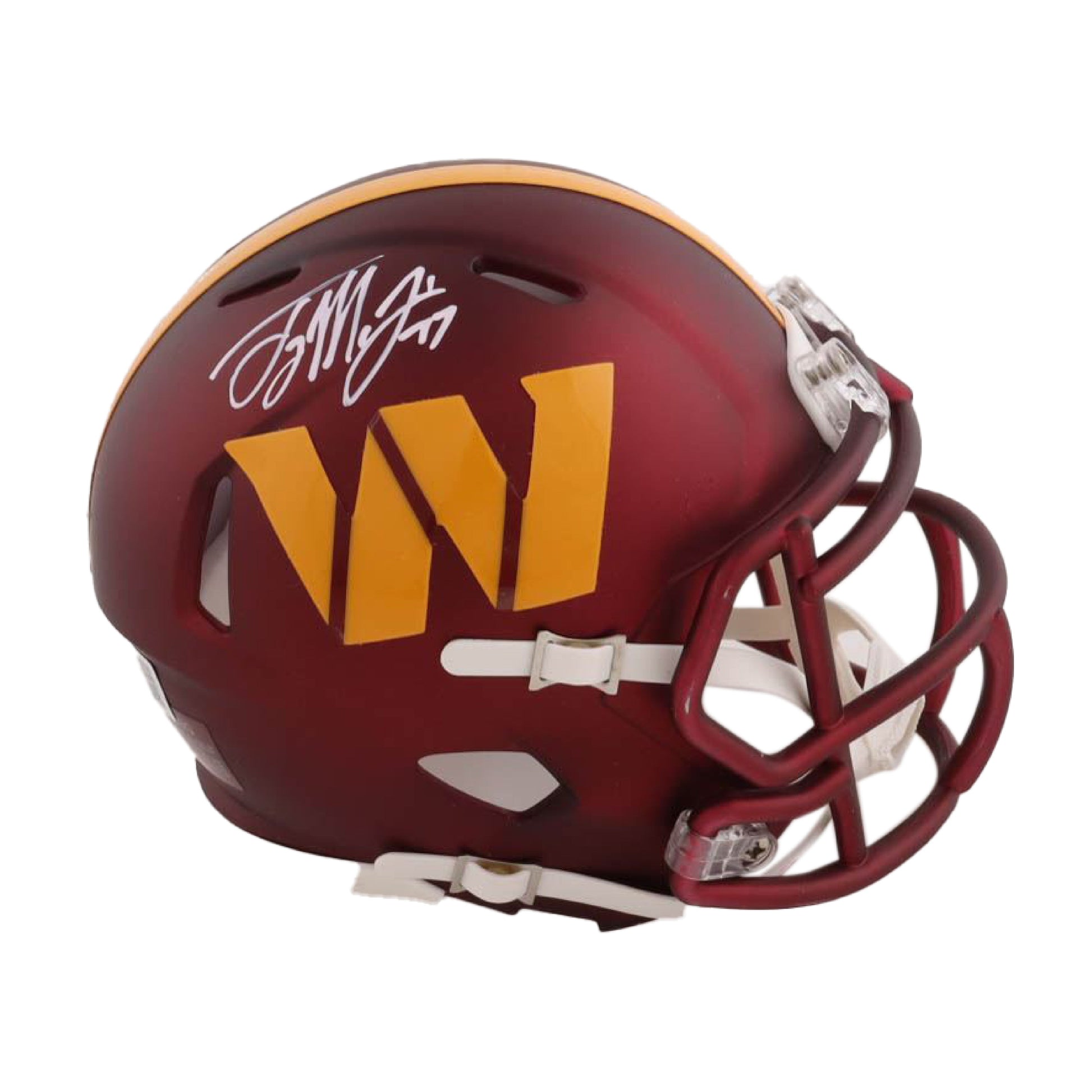 Terry McLaurin Signed Authentic Commanders Mini Helmet NFL