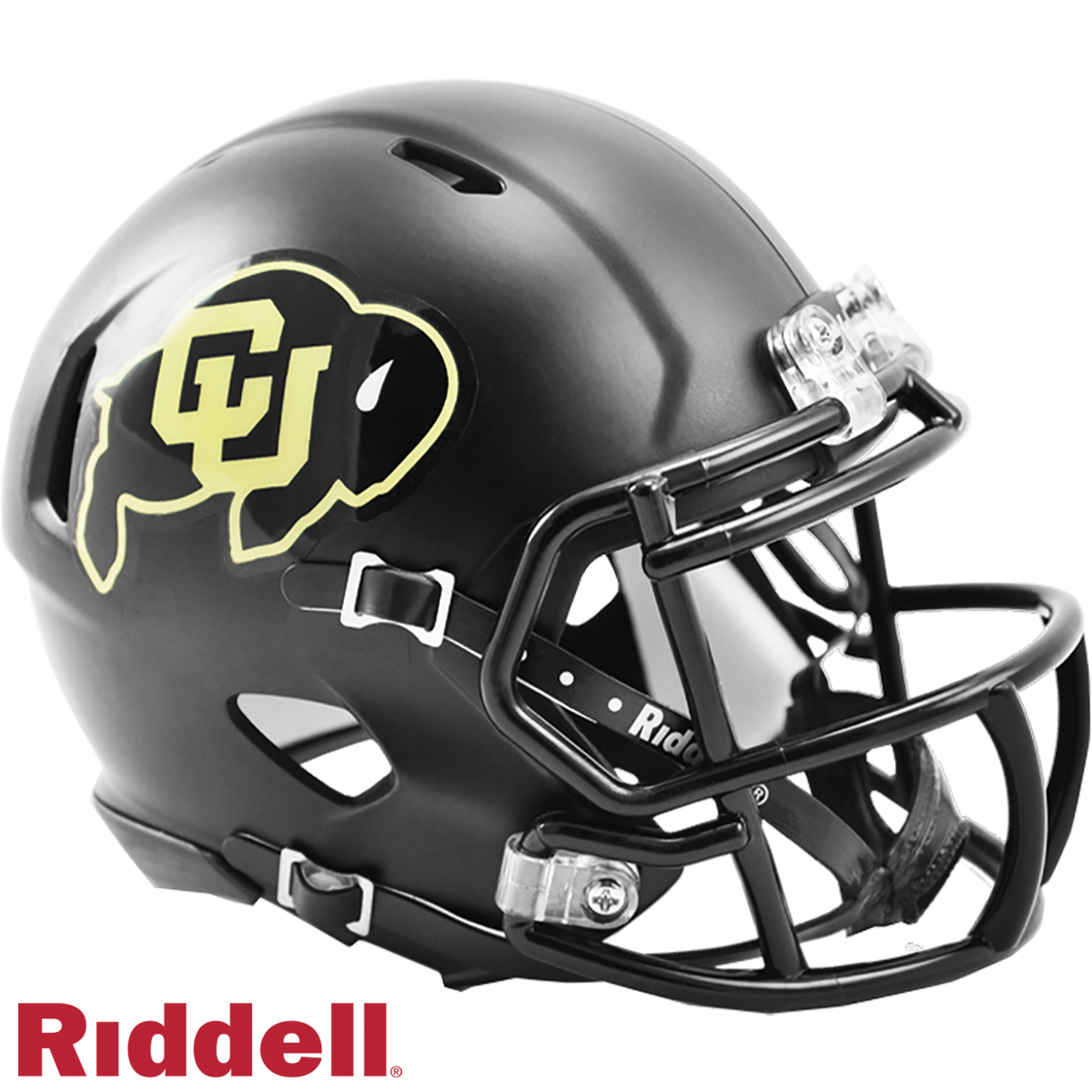 Colorado Buffaloes Black Mini Football Helmet #8013623