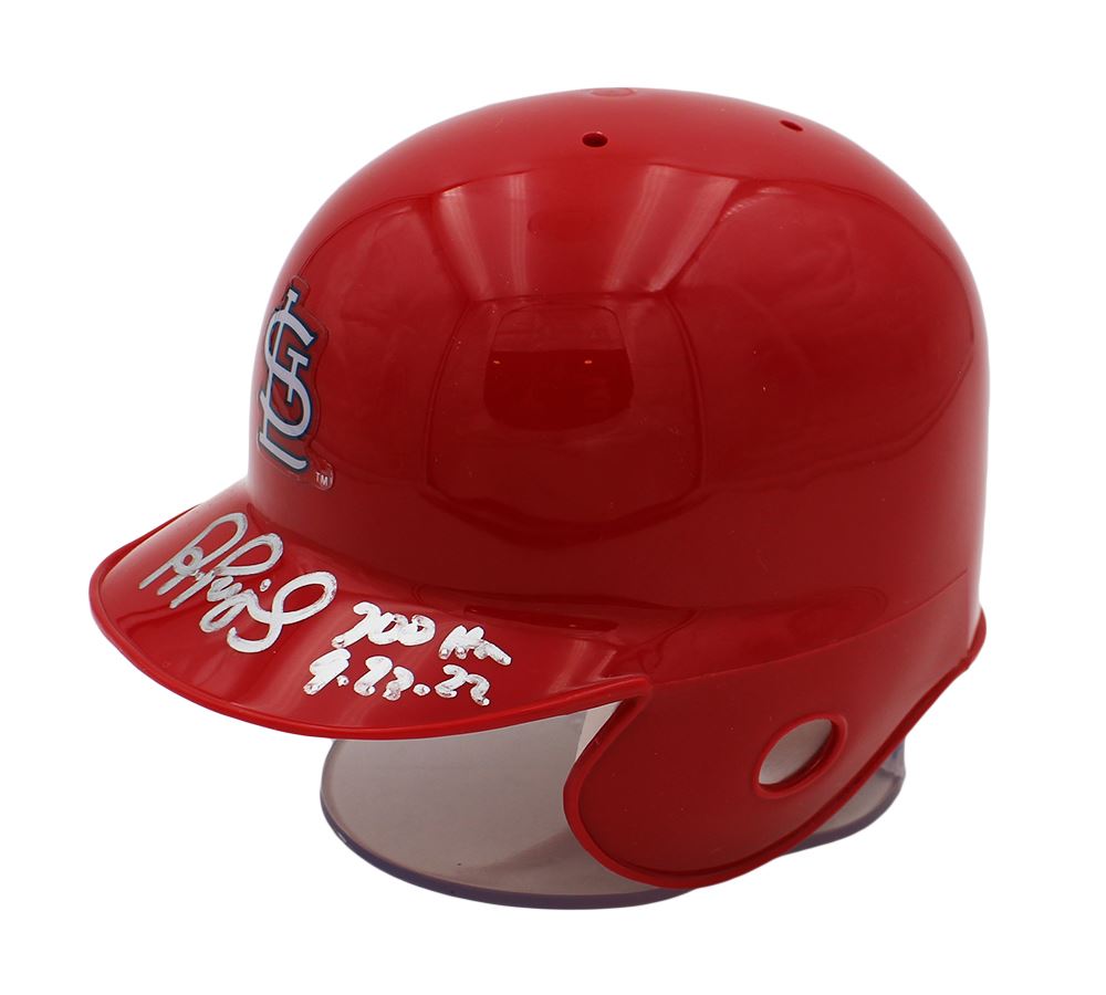 Albert Pujols Signed Authentic St. Louis Cardinals Mini Batting Helmet