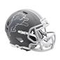 Detroit Lions Slate Speed Mini Football Helmet