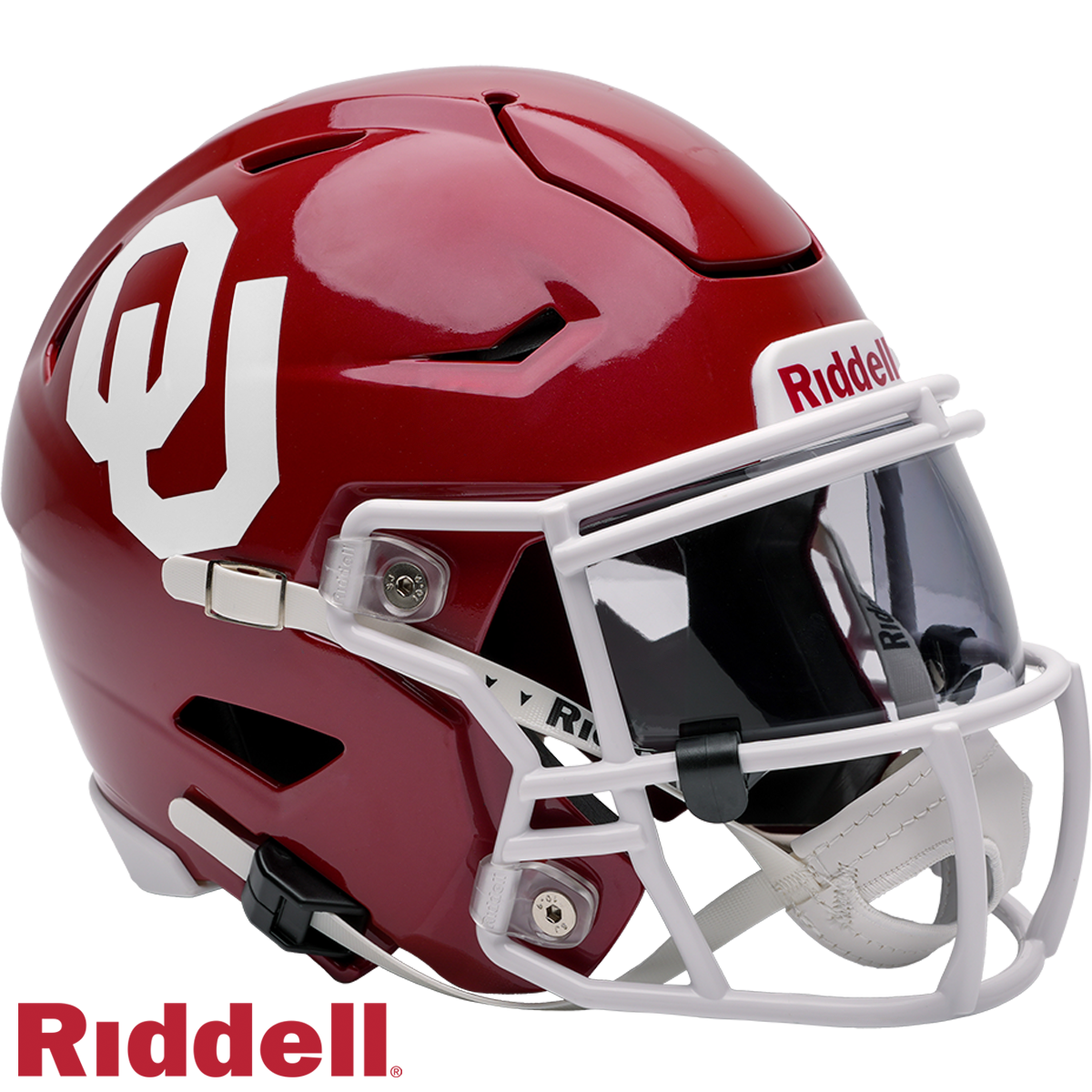 Oklahoma Sooners Speed Midi Speedflex Football Helmet
