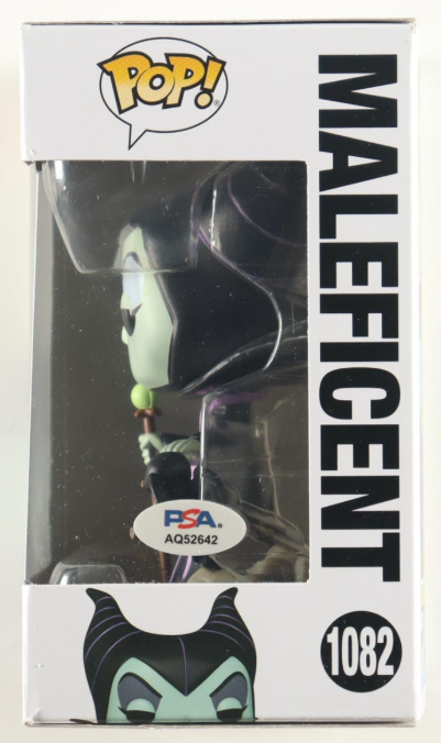 Angelina Jolie Signed "Disney Villains" #1082 Maleficent Funko Pop! - PSA