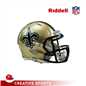 New Orleans Saints Primary Speed Mini Football Helmet