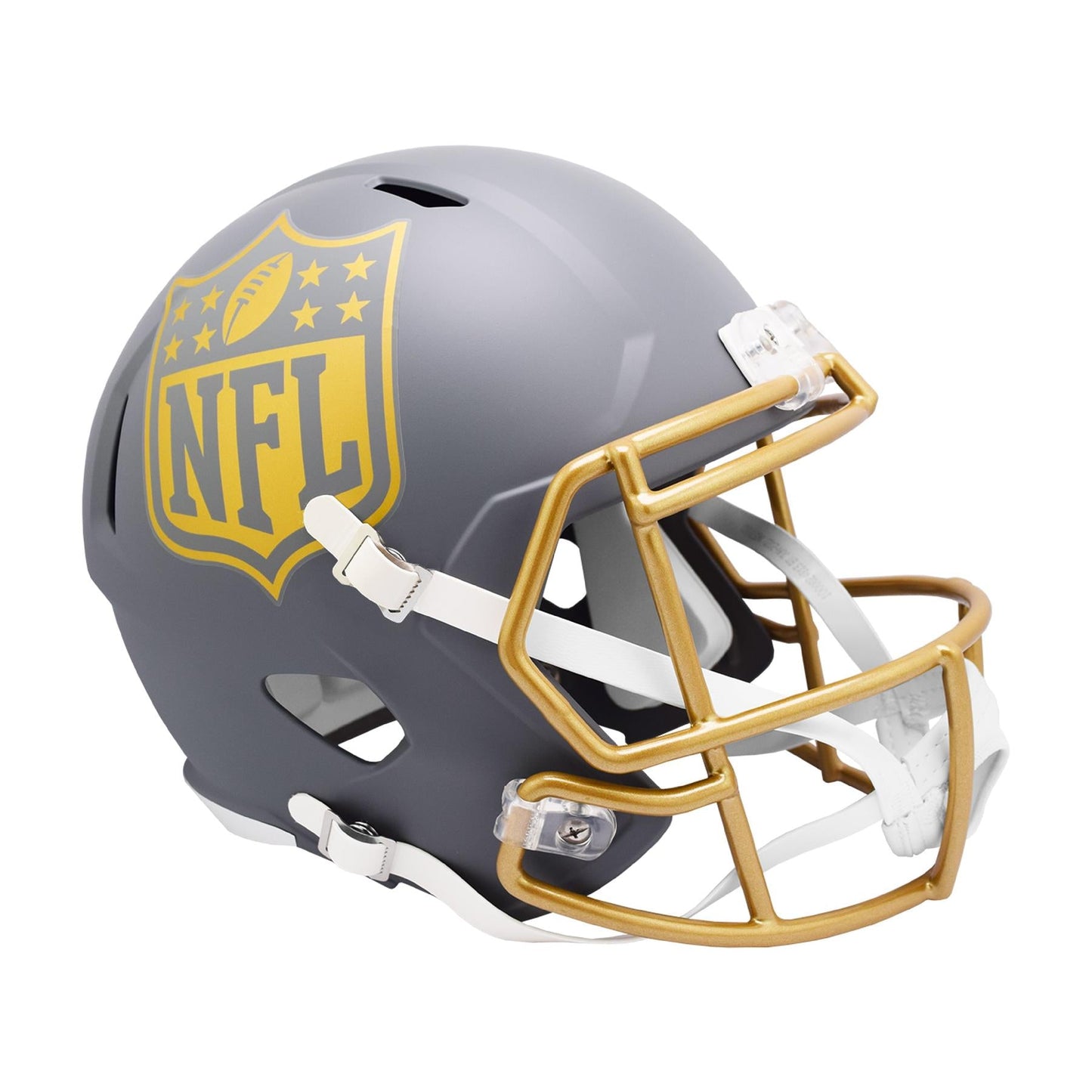 NFL Shield SLATE Full Size Replica Football Helmet NFL