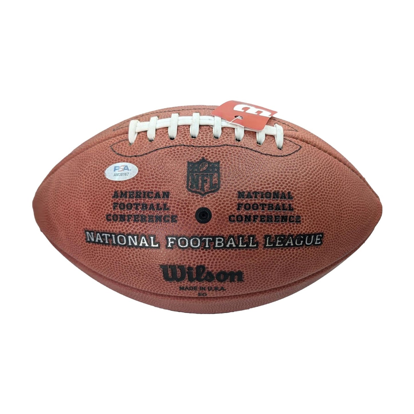 Rob Gronkowski Signed Authentic Buccaneers Wilson Football NFL