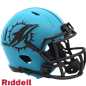 Miami Dolphins Rave Speed Mini Football Helmet