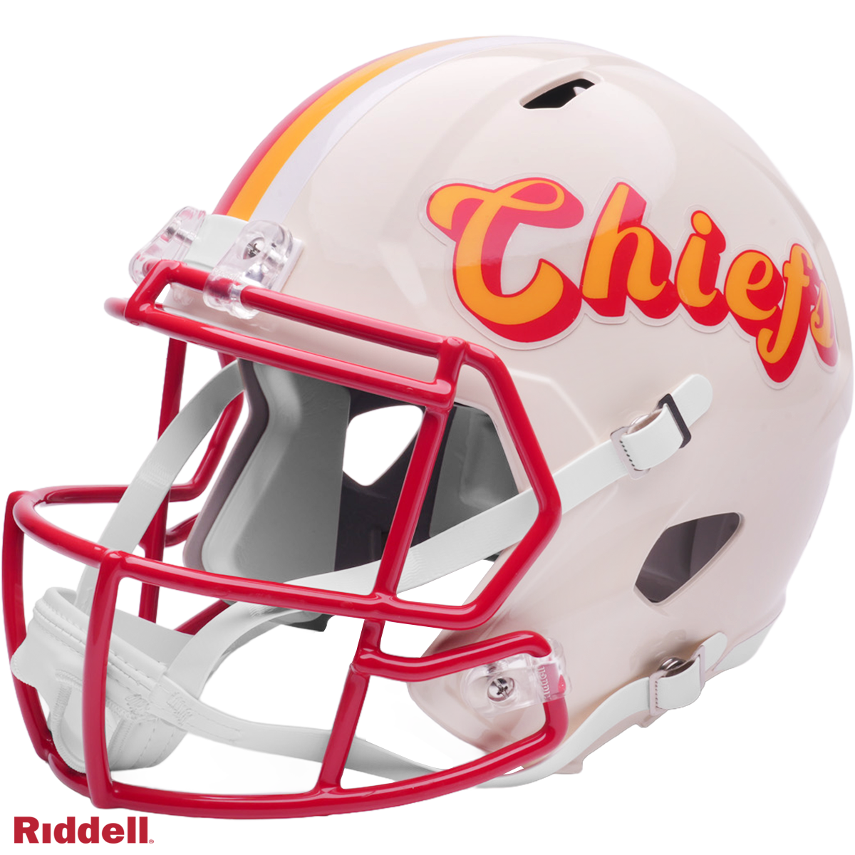 Kansas City Chiefs Retro Speed F/S Replica Football Helmet