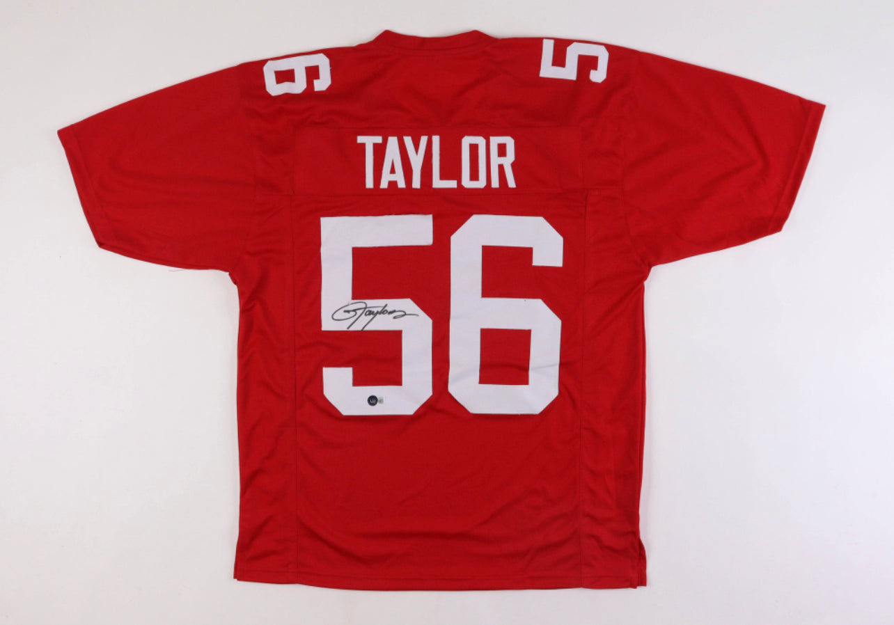 Lawrence Taylor Signed Jersey (Beckett Witness Auth)