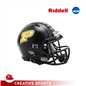 Purdue Boilermakers Matte Black Mini Football Helmet