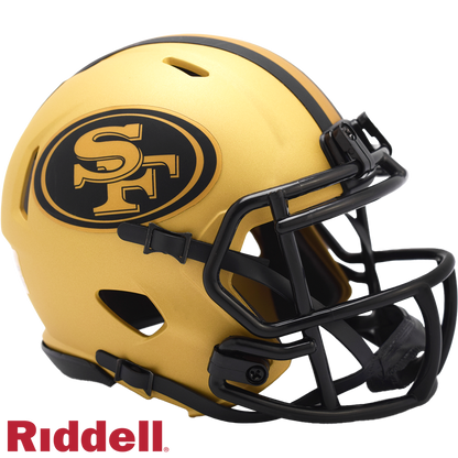 San Francisco 49ers Rave Speed Mini Football Helmet