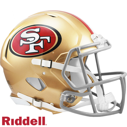 San Francisco 49ers Primary Speed F/S Authentic Football Helmet