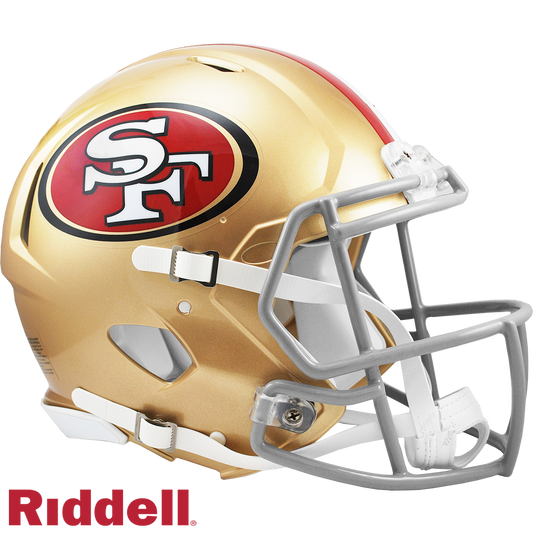San Francisco 49ers Primary Speed F/S Authentic Football Helmet