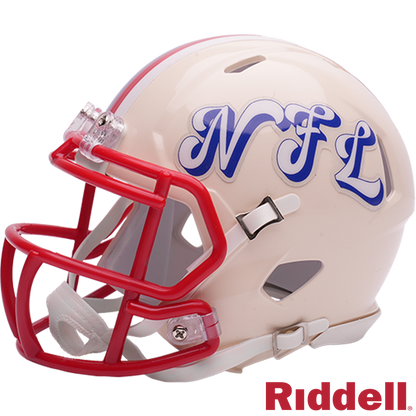 NFL Shield Retro Speed Mini Football Helmet