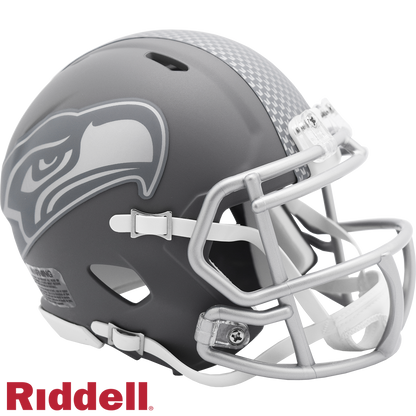 Seattle Seahawks SLATE Mini Football Helmet