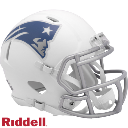 New England Patriots Rivalry Speed Mini Football Helmet