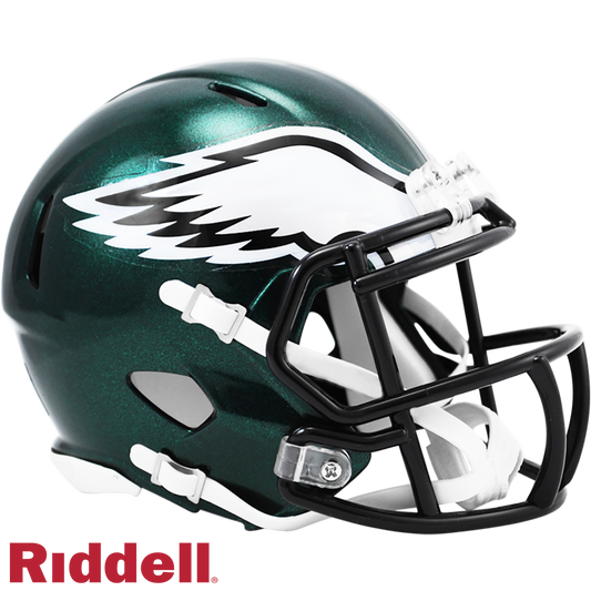 Philadelphia Eagles Primary Speed Mini Football Helmet