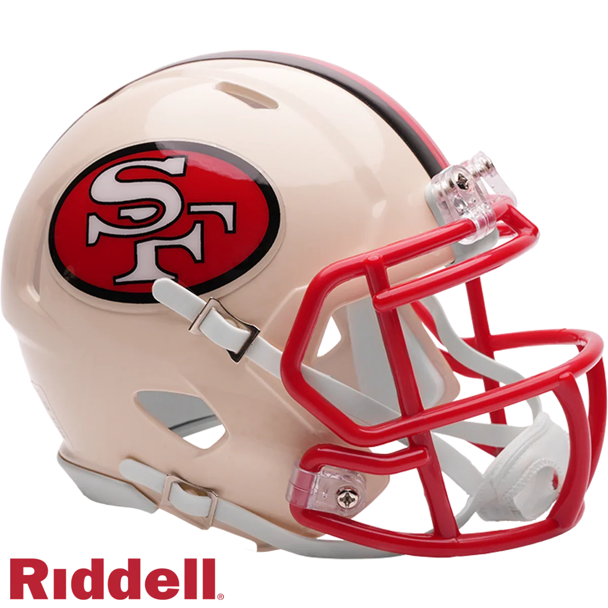 San Francisco 49ers Retro Speed Mini Football Helmet