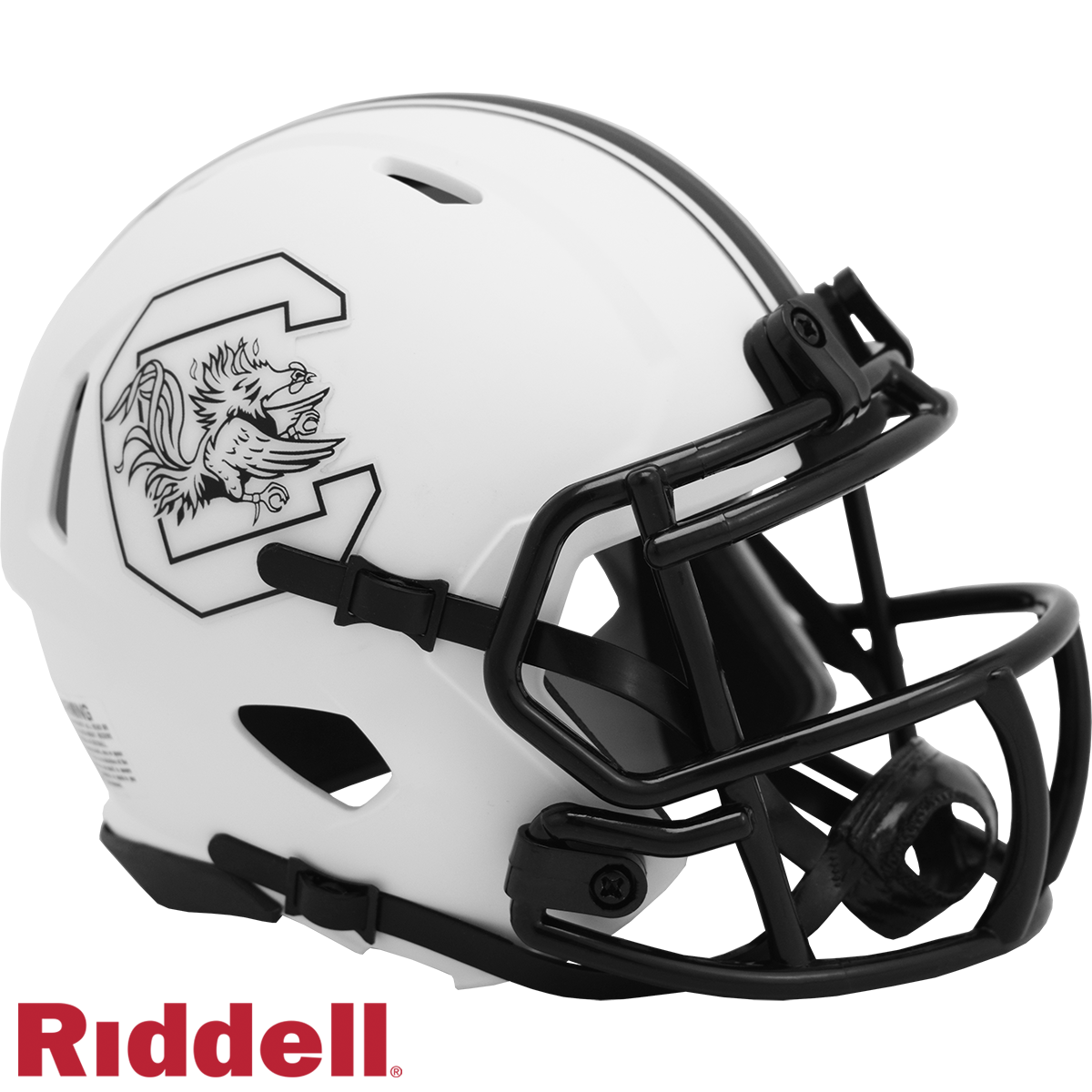 South Carolina Gamecocks Lunar Mini Football Helmet