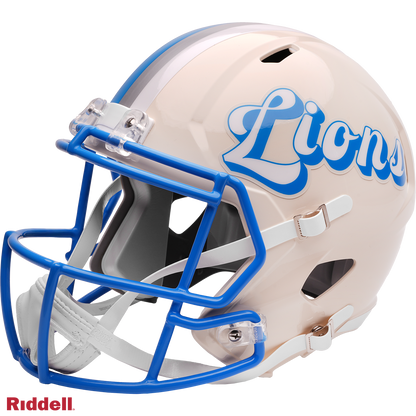 Detroit Lions Retro Speed F/S Replica Football Helmet