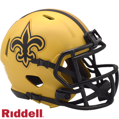 New Orleans Saints Rave Speed Mini Football Helmet