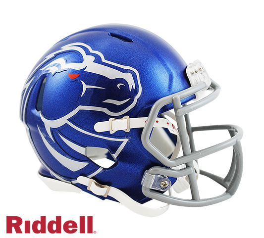 Boise State Broncos Primary Speed Mini Football Helmet