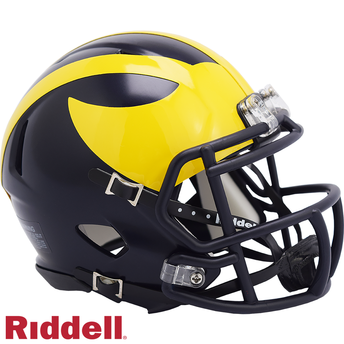 Michigan Wolverines Matte Finish Mini Football Helmet