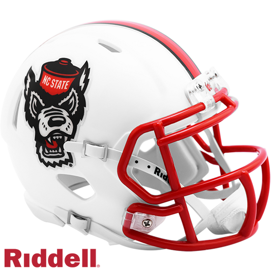 North Carolina State Tuffy Speed Mini Footbal Helmet