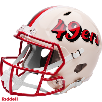 San Francisco 49ers Retro Speed F/S Replica Football Helmet