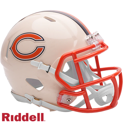 Chicago Bears Retro Speed Mini Football Helmet