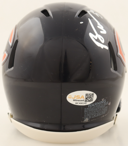 Brian Urlacher Signed Bears Speed Mini Helmet Inscribed "HOF 18" - JSA