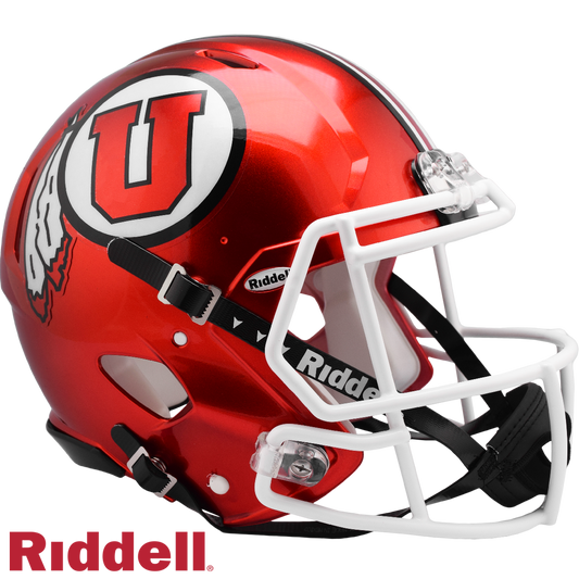 Utah Utes  Red Speed F/S Authentic Football Helmet